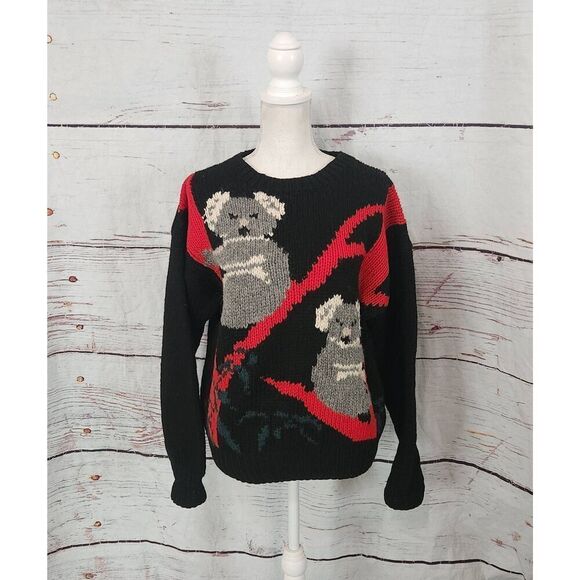 Vintage 80's Woolrich Koala Sweater Size Large - Picture 1 of 5